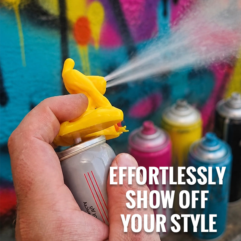 Fun Spray Paint Can Funny Decorative Head