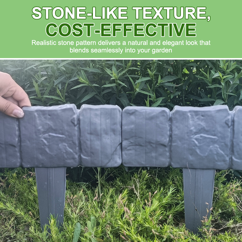 🌿✨ 50% OFF! Looks Real Stone💥Imitation Stone Garden Fence