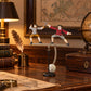 🤺 Wobbling Fencer Figurine – Kinetic Desk & Shelf Decor