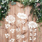 ✨LAST DAY: 49% OFF! - 💐Garden Fence Large Flower Stencils🌻DIY Decoration