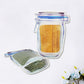 Reusable Mason Bottle Ziplock Bags