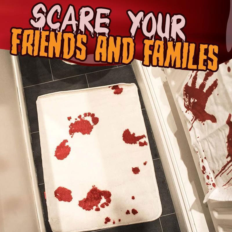 🎃🎉 Bloody Color Changing Bath Mat