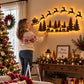 Christmas Glow Wall Silhouette Lights