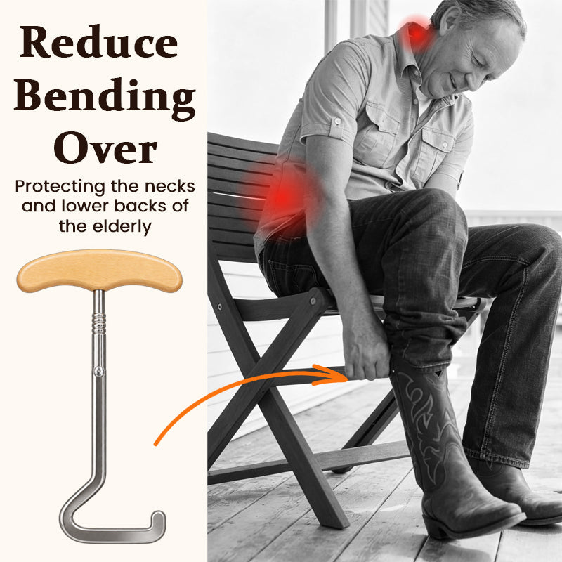👞 Horse-Shaped Shoe Horn Hook for Easy Wear