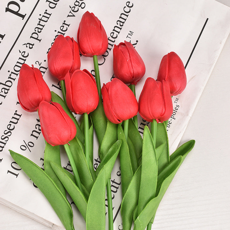🌷🌷Outdoor artificial tulip flowers（10 pcs）