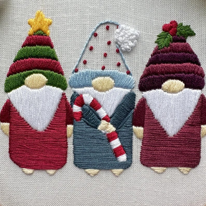 Christmas Embroidery KIT