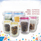 Reusable Mason Bottle Ziplock Bags