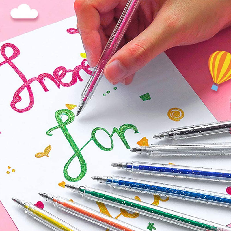 🎁 Glitter Gel Pen Set