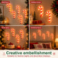 Candy Cane LED Wall Light Decoratio