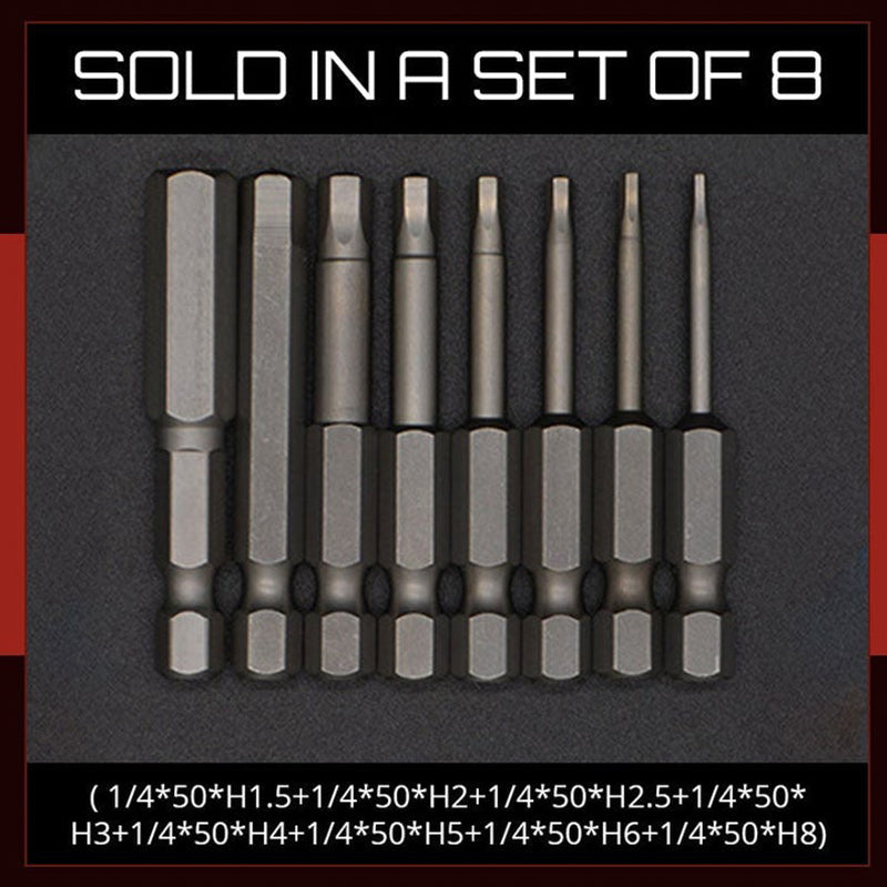 S2 Steel Magnetic Hexagon Bit Set