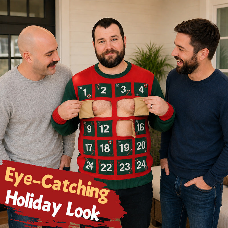 Christmas Advent Calendar Funny Sweater