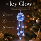 Winter Magic Snowflake Cascade – LED Hanging Christmas Ornament❄️