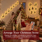 LED Reindeer Wall Decorations - Festive Christmas Lighting