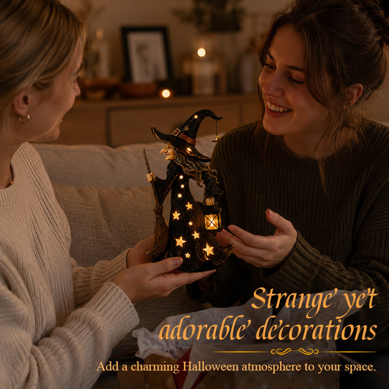 Star Witch Night Light Ornaments