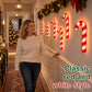 Candy Cane LED Wall Light Decoratio
