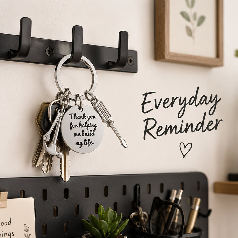 If Dad Can't Fix It, No One Can Keychain