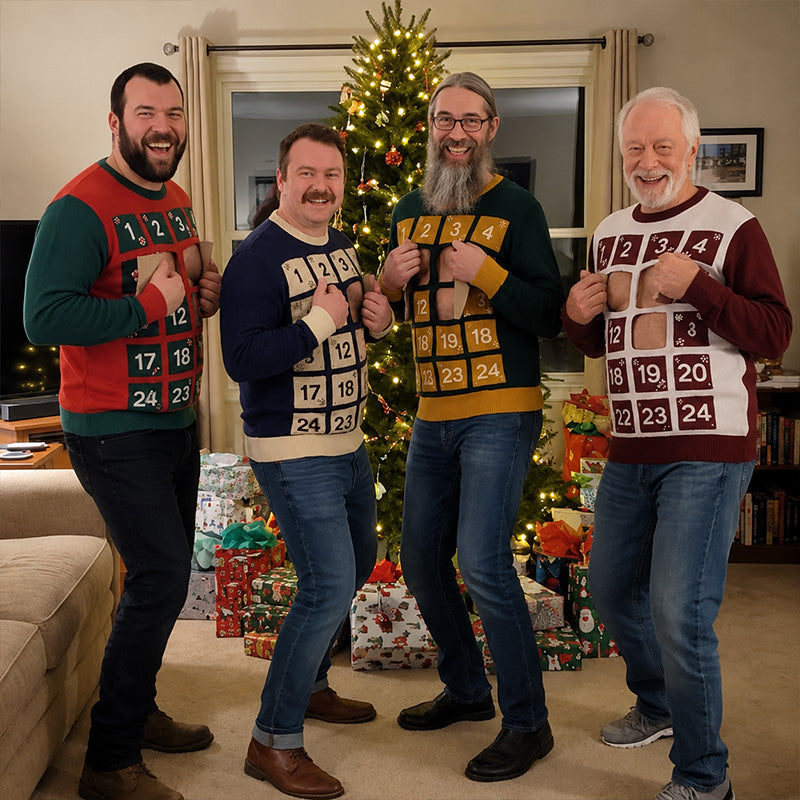 Christmas Advent Calendar Funny Sweater