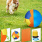 10/18/22" Herding Ball for Dogs & Horses - Tear-Resistant Inflatable Toy with Heavy-Duty Handle Cover & Pump - Durable Exercise Ball for Large Pets