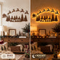 Christmas Glow Wall Silhouette Lights