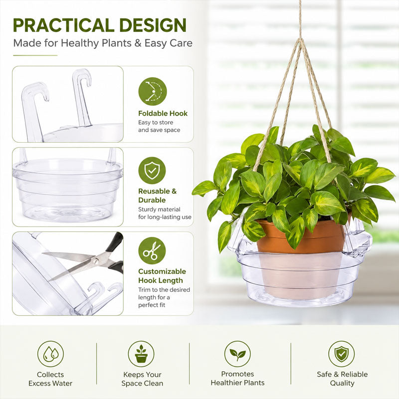 🌿Hanging Plant Water Catcher