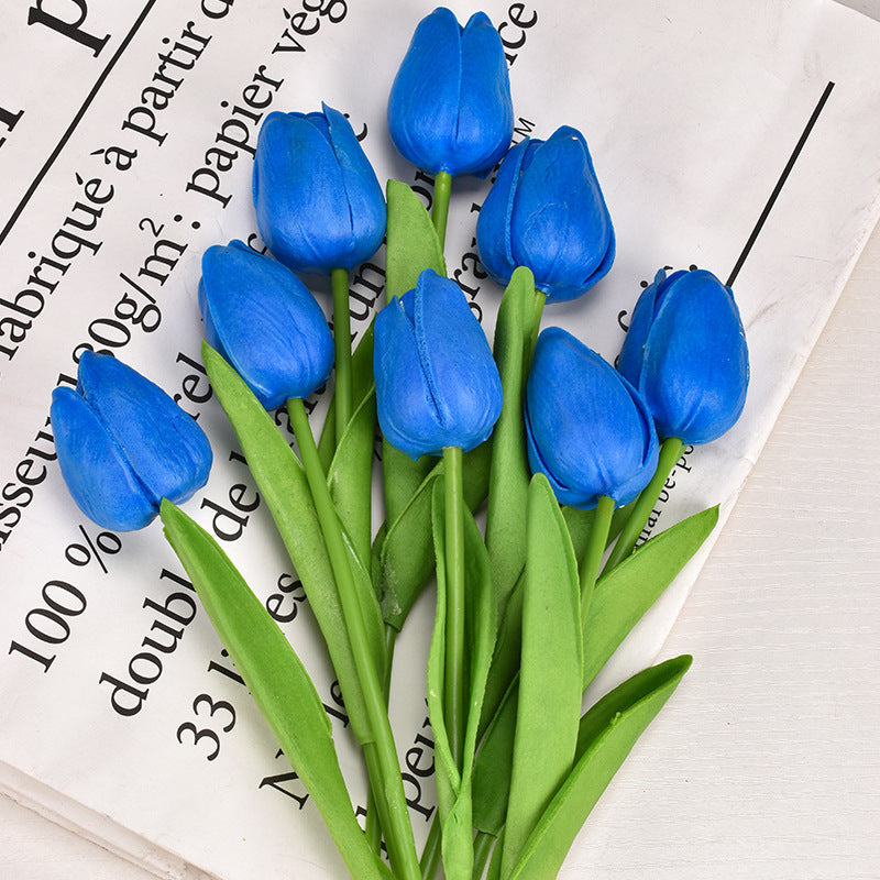 🌷🌷Outdoor artificial tulip flowers（10 pcs）