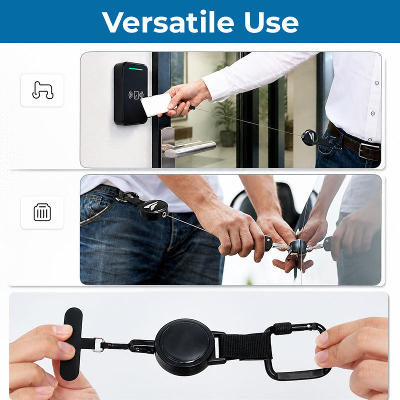 Retractable Anti-Theft Phone Tethe