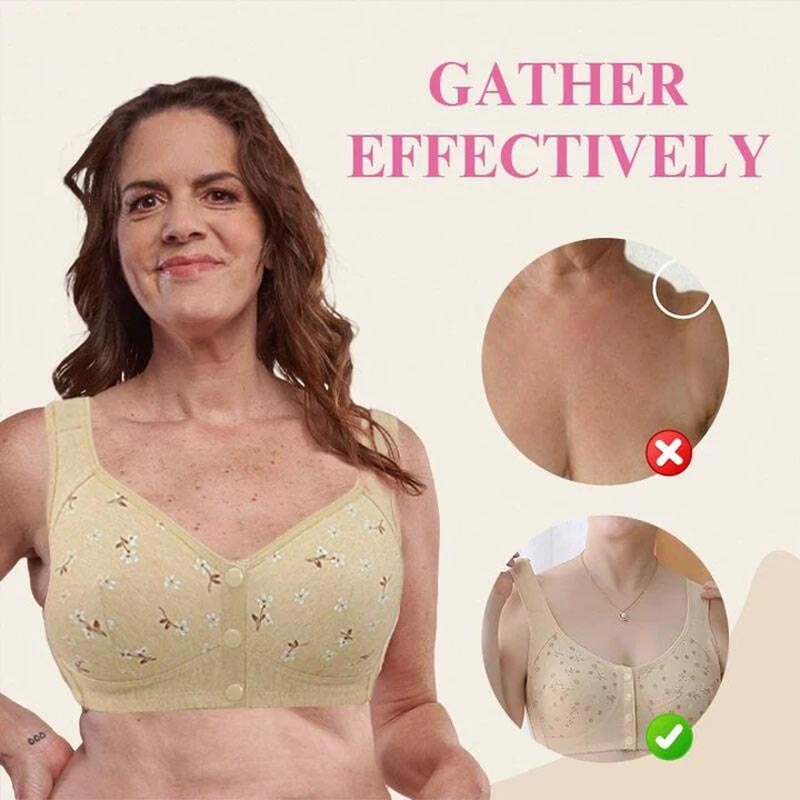 🤩Comfortable & Convenient Front Button Bra🎁