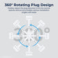 360° Rotating Telescopic Power Extension Socket