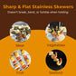 🍢 Creative BBQ Skewer Stand