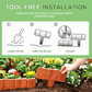 🌿✨ 50% OFF! Looks Real Stone💥Imitation Stone Garden Fence