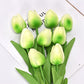 🌷🌷Outdoor artificial tulip flowers（10 pcs）