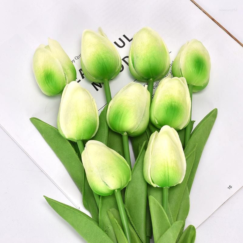🌷🌷Outdoor artificial tulip flowers（10 pcs）