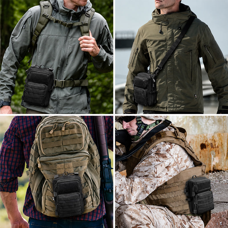 Compact EDC Sling Bag | Tactical Utility Pouch For Everyday Carry