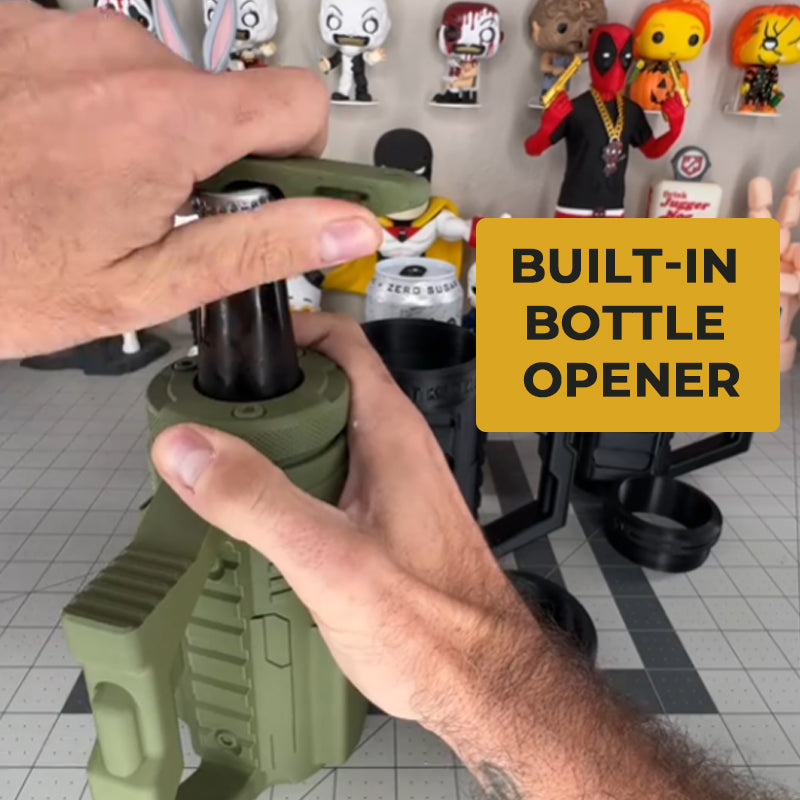 🥤🔥 Tactical Assault Can Holder
