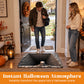 Halloween 3D Skeleton Pit Illusion Rug