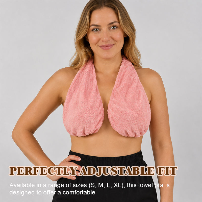 Adjustable Shower Towel Bra