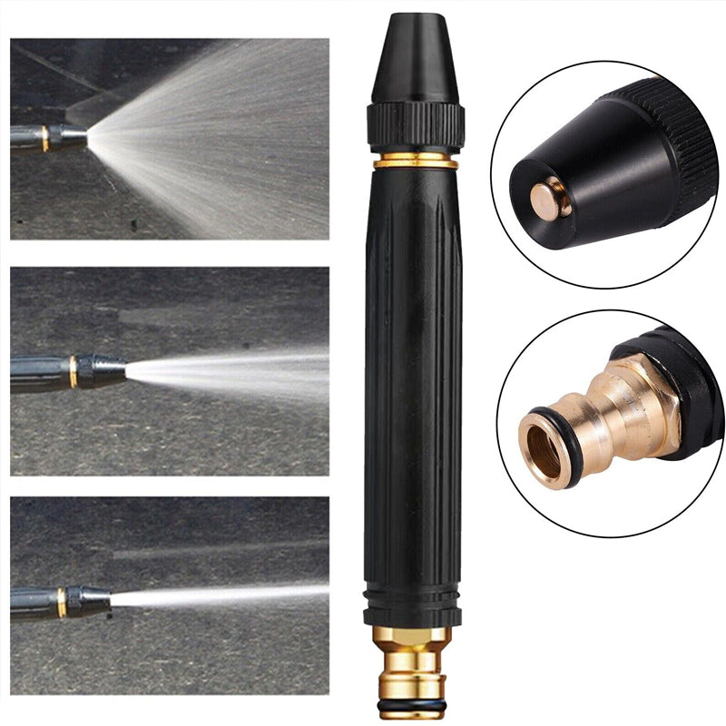 Multi-functional high-pressure water gun cleaning nozzle