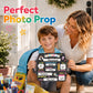 First Day of School Sign & Last Day of School Board - Reusable Photo Prop for Kids