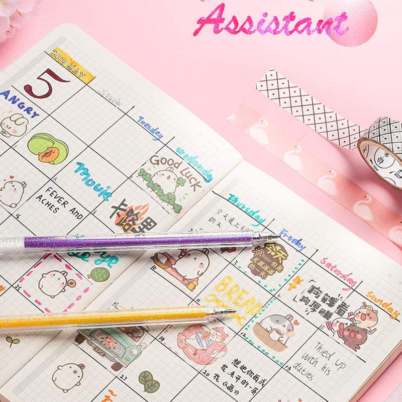 🎁 Glitter Gel Pen Set
