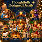 Nativity Advent Calendar – 24-Day Buildable Christmas Nativity Set