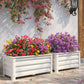 🌸Artificial Eucalyptus and Violet Ground-Insert Floral Decoration