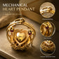Romantic Mechanical Heart Pendant | Unique Love Gift Necklace For Couples