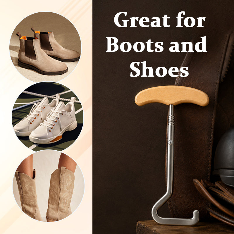 👞 Horse-Shaped Shoe Horn Hook for Easy Wear