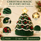 🎄 Beginner‑Friendly Light‑Up Christmas Tree Crochet Hat DIY Kit | Festive Craft Set for New Crocheters