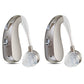 USB Rechargeable Bluetooth Hearing Aid Headphones for Seniors