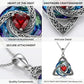 ✨Birthstone Celtic Trinity Knot Necklace – Meaningful Symbol of Love & Connection ❤️