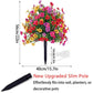 🌸Artificial Eucalyptus and Violet Ground-Insert Floral Decoration