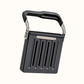 Hinged Sandwich Grill with Ridged Plates