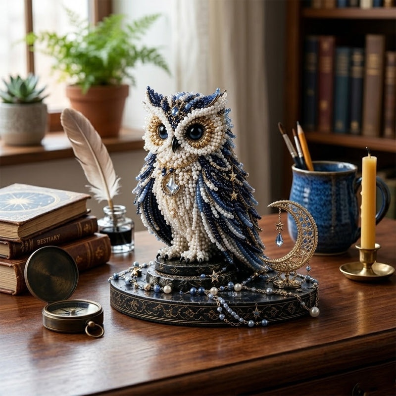 🦉 3D Animal Guardian DIY Bead Kit Collection
