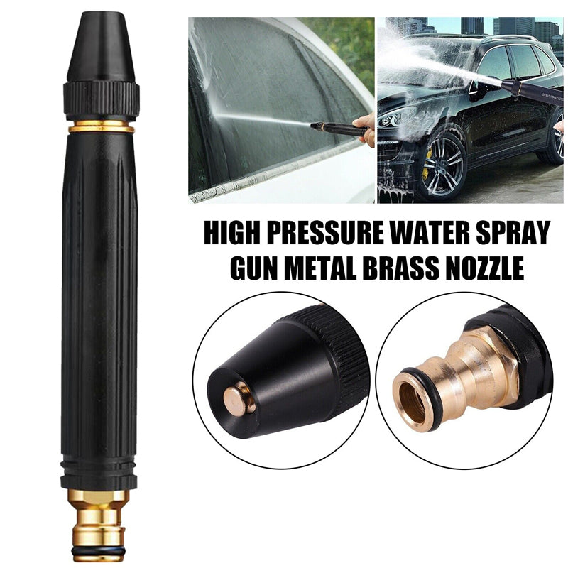 Multi-functional high-pressure water gun cleaning nozzle